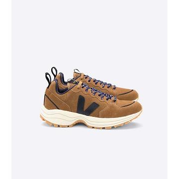 Veja VENTURI SUEDE Men's Running Shoes Brown | NZ 176LIS